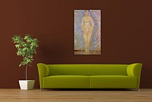 Georges Seurat Obraz - Poseur standing, front view, study for "Les poseuses" zs18179