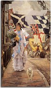 A Fete Day at Brighton Obraz James Tissot zs18183