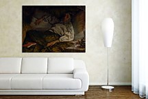 Obraz James Tissot A Reclining Lady zs18188