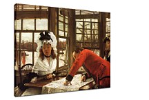 An Interesting Story Obraz James Tissot zs18194