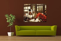 An Interesting Story Obraz James Tissot zs18194