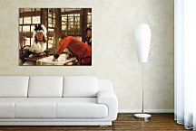 An Interesting Story Obraz James Tissot zs18194