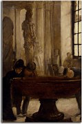 Obraz James Tissot - At The Louvre zs18195