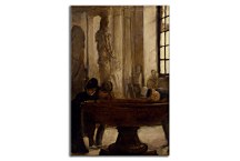 Obraz James Tissot - At The Louvre zs18195