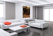 Obraz James Tissot - Beating the Retreat in the Tuileries Gardens zs18199