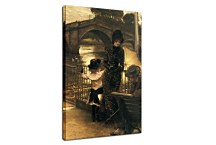 Reprodukcia James Tissot - By the Thames at Richmond zs18203