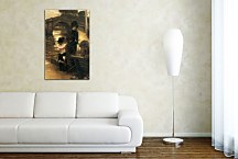 Reprodukcia James Tissot - By the Thames at Richmond zs18203