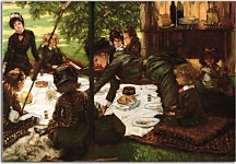 Reprodukcia James Tissot  - Children's Party zs18205