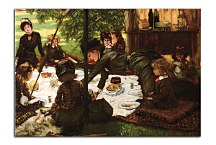 Reprodukcia James Tissot  - Children's Party zs18205