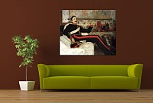 Reprodukcia James Tissot  - Colonel Frederick Gustavus Barnaby zs18206