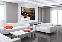 Reprodukcia James Tissot  - Colonel Frederick Gustavus Barnaby zs18206