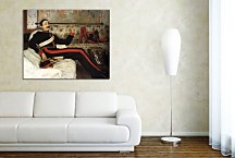 Reprodukcia James Tissot  - Colonel Frederick Gustavus Barnaby zs18206