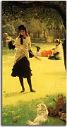 Reprodukcia James Tissot - Croquet zs18207