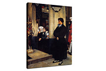 Reprodukcia James Tissot  - During the Service zs18209