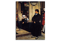 Reprodukcia James Tissot  - During the Service zs18209