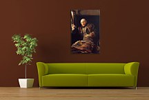 Reprodukcia James Tissot - Gentleman In A Railway Carriage zs18213