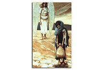 Hagar and the Angel in the Desert Reprodukcia James Tissot  - zs18217
