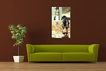 Hagar and the Angel in the Desert Reprodukcia James Tissot  - zs18217