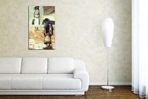 Hagar and the Angel in the Desert Reprodukcia James Tissot  - zs18217