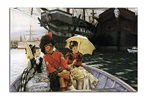 Portsmouth Dockyard James Tissot obraz - zs18220