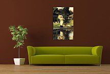 In an English Garden - Reprodukcia James Tissot  zs18221