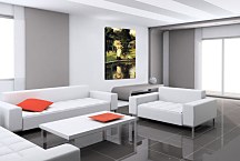 In an English Garden - Reprodukcia James Tissot  zs18221