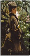 In the greenhouse - Reprodukcia James Tissot  zs18224