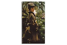 In the greenhouse - Reprodukcia James Tissot  zs18224