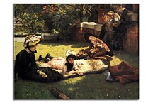 In the Sunshine - Reprodukcia James Tissot  zs18226