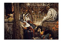 Jesus at Bethany - Reprodukcia James Tissot  zs18227