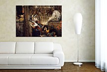 Jesus at Bethany - Reprodukcia James Tissot  zs18227