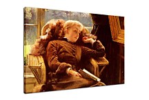 Kathleen Newton in an Armchair - Reprodukcia James Tissot  zs18230