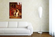 Obraz James Tissot At Marguerite Rempart zs18236