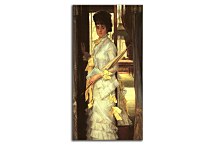 James Tissot obraz - Portrait of Miss Lloyd zs18240