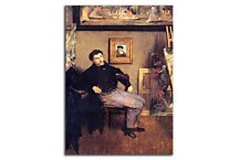 James Tissot obraz - Portrait of James Tissot zs18246