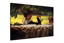 Reading A Story James Tissot obraz - zs18250
