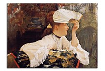 The Fan James Tissot obraz - zs18272