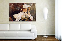 The Fan James Tissot obraz - zs18272