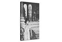 The portico of the National Gallery London James Tissot obraz - zs18280