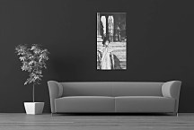 The portico of the National Gallery London James Tissot obraz - zs18280