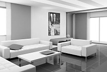 The portico of the National Gallery London James Tissot obraz - zs18280