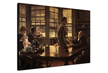 The Prodigal Son in Modern Life: The Departure James Tissot obraz - zs18283