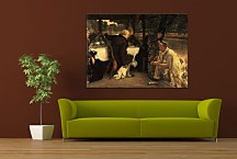 The Prodigal Son In Modern Life, the Fatted Calf James Tissot obraz - zs18284