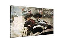 The Thames James Tissot Reprodukcia zs18288