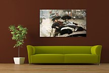 The Thames James Tissot Reprodukcia zs18288