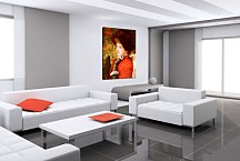 Type of Beauty: Portrait of Mrs. Kathleen Newton in a red dress and black bonnet zs18296