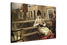 Waiting for the Ferry James Tissot Reprodukcia zs18299
