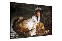 Young Lady In A Boat James Tissot Reprodukcia zs18304