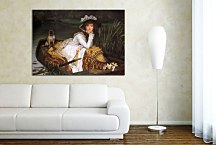 Young Lady In A Boat James Tissot Reprodukcia zs18304