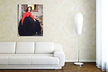 James Tissot obraz - Portrait of Mlle. L.L. zs18305